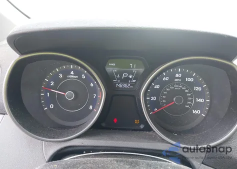 2014 Hyundai Elantra Se из США, поврежденный, VIN 5NPDH4AEXEH512404